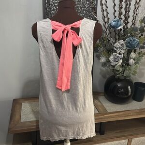 Matilda Jane Cream Asymmetrical Tank Top